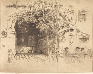 The Ferry, No.II, 18791880. 作： James Abbott McNeill Whistler