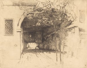 The Ferry, No.I, 18791880. 作： James Abbott McNeill Whistler