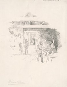 タイヤスミス、1890年。 作： James Abbott McNeill Whistler