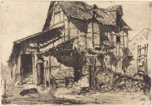 1858年の「安全でない長屋」。