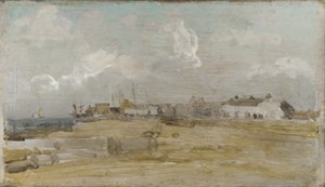 ホワイトハウス、1884-85年（木製パネルに油彩）