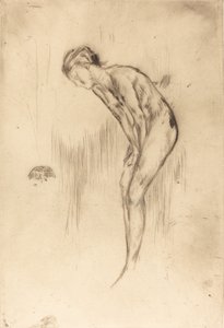 ティリー：モデル、1873年。 作： James Abbott McNeill Whistler