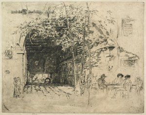 フェリー、2号。 作： James Abbott McNeill Whistler