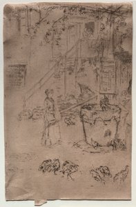 トルコ、1886年。 作： James Abbott McNeill Whistler