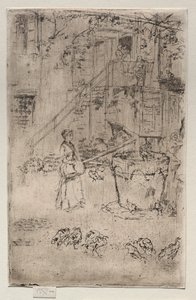 トルコ、1886年。 作： James Abbott McNeill Whistler