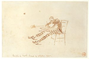 Walter Sickert（1860-1942）Sketching、1885 作： James Abbott McNeill Whistler