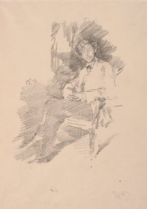 ウォルター・シッカート、1895年。 作： James Abbott McNeill Whistler