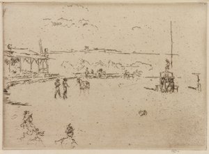 ワイルドウェスト：雄弁家、1887年。 作： James Abbott McNeill Whistler