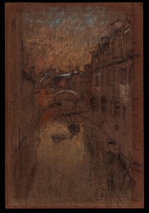 冬の夜、1879～1880年。