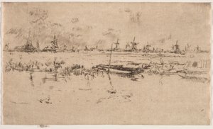 ザーンダム。 作： James Abbott McNeill Whistler