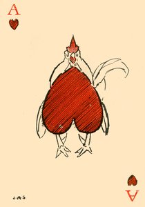 心のエース、1910年からの太ったChanticleer。 作： James Affieck Shepherd