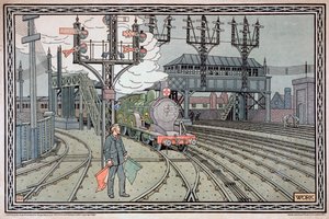 仕事」1910年頃 作： James Akerman