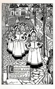 クリスマス・キャロル」（1898年頃 作： James Allan Duncan