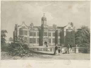 インガスターホール：リトグラフ、nd [c 1844] 作： James Astbury Hammersley