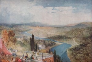 フィレンツェ、1839年、1918年 作： James Baker Pyne