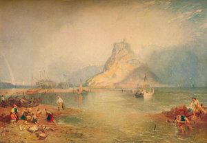 セントマイケルズマウント、c1830年代、1920年。 作： James Baker Pyne