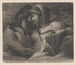 イダ山の木星とジュノー 作： James Barry