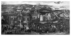 金の布地、1520年、1896年。 作： James Basire I