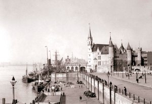 アントワープ、1898年。 作： James Batkin