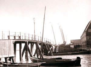 運河ボート、マルケン島、オランダ、1898 作： James Batkin
