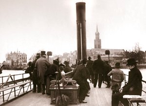 フェリーの乗客、Laandam、1898年。