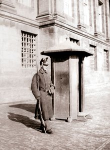 警備員、ブリュッセル、1898年。 作： James Batkin