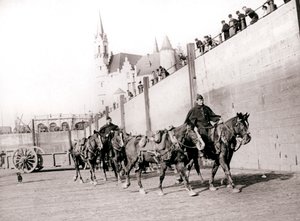 ホースライダー、アントワープ、1898年。 作： James Batkin