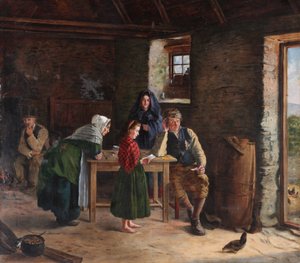 アメリカからの手紙、1875 作： James Brennan