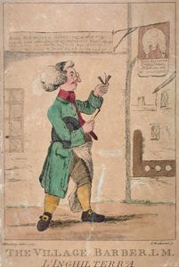 「村の床屋」、1772年