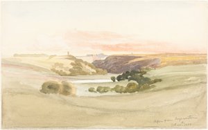 1830年、Kingswestonから見たClifton。 作： James Bulwer