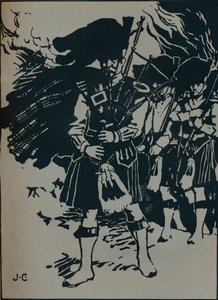 リカルドスティーブンスバラード、ヘルズパイパー、c1912のイラスト
