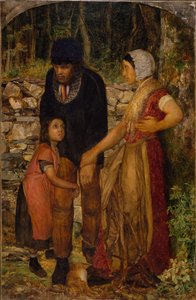 妻の忠告、1858年。 作： James Campbell