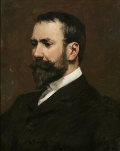 ウィリアムメリットチェイス、1889年 作： James Carroll Beckwith