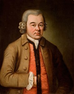 クリストファー・フラー（1786年没）の肖像（1750～1780年）。 作： James Coleman
