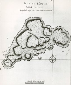 イースター島（ジェームズ・クックの旅行記より