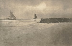 カメラワーク：ダッチショアで、1904年。 作： James Craig Annan
