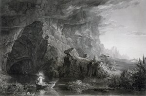 人生の航海：子供時代、c。 1855 作： James David Smillie
