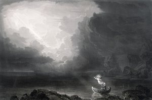 人生の航海：老後、c。 1855 作： James David Smillie