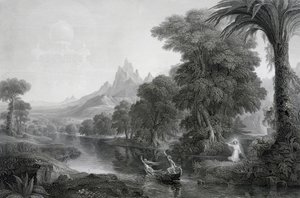 人生の航海：若者、c。 1855 作： James David Smillie