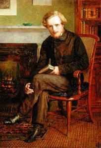ウィリアム・ワトソン（1838-78）の肖像 1861年（油彩・キャンバス） 作： James Dawson Watson