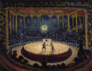 指輪 1912年頃（油彩・キャンバス） 作： James Dickson Innes