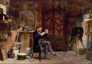 写真家のスタジオ、1850年頃 作： James Digman Wingfield