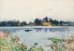 Redmyre Loch（水彩画 作： James Douglas