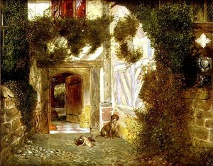 リバプールのSpeke HallにあるAncient Archway 作： James Drummond