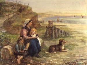 ボートが入ってくる 作： James Drummond