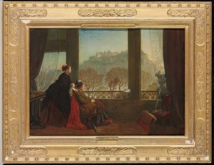 バロネス・バーデット・クッツとその仲間のブラウン夫人の肖像、エジンバラ、1874年、