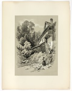 絵のようなセレクションより、ブルネン 作： James Duffield Harding