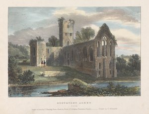 バットイベント修道院 作： James Duffield Harding