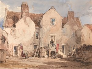 Casas dos Pescadores em Sculcoats perto de Hull, Yorkshire 作： James Duffield Harding