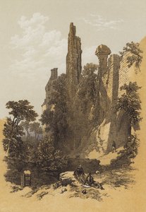 ロスリン城（クロモリト） 作： James Duffield Harding
